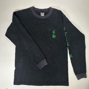 Chrome Hearts Vintage Green Horseshoe Logo Longsleeve Size M